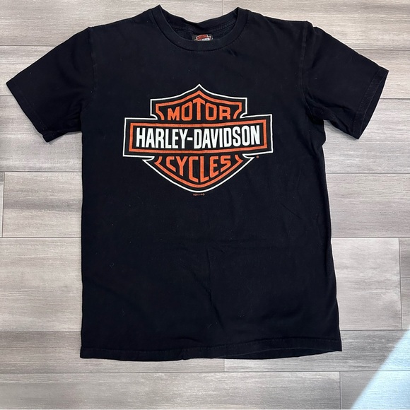 Harley-Davidson Other - Harley Davidson graphic tee shirt Mens med 2014 Atlanta 50th anniversary short
